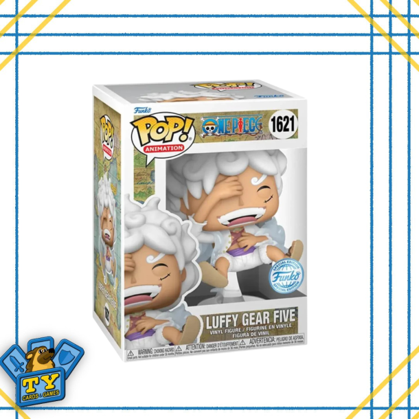 One Piece POP! Animation Figure Luffy Gear Five Laughing 9 cm Special Edition