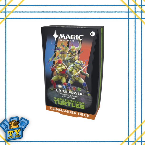 Turtle Power Commander Deck Magic Tartarughe Ninja