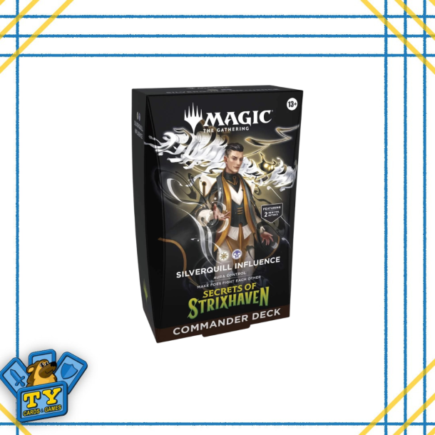 Magic Secrets of Strixhaven Commander deck Silverquill Influence