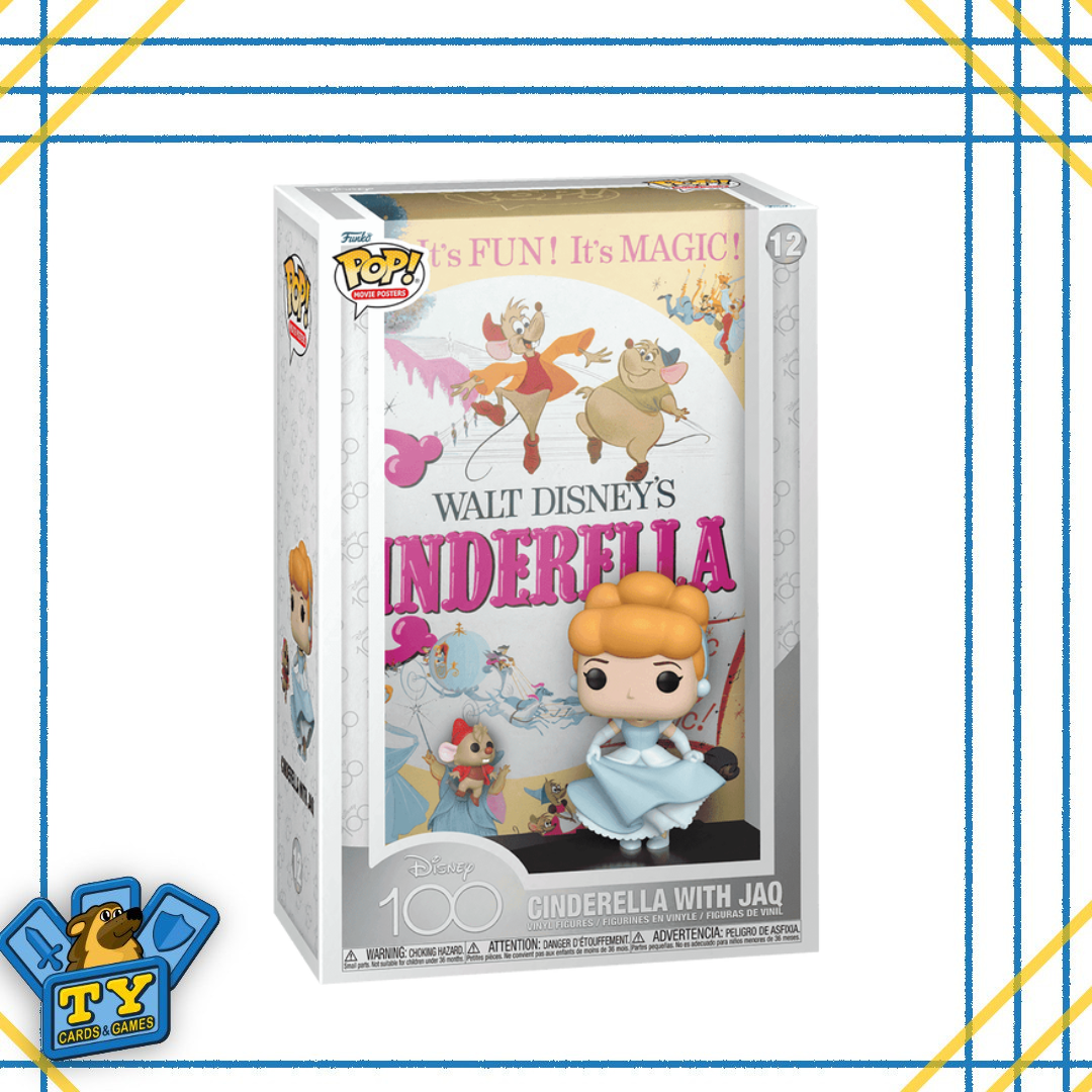 FUNKO POP Disney- 100th Anniversary - 12 Movie Poster Cinderella-sito
