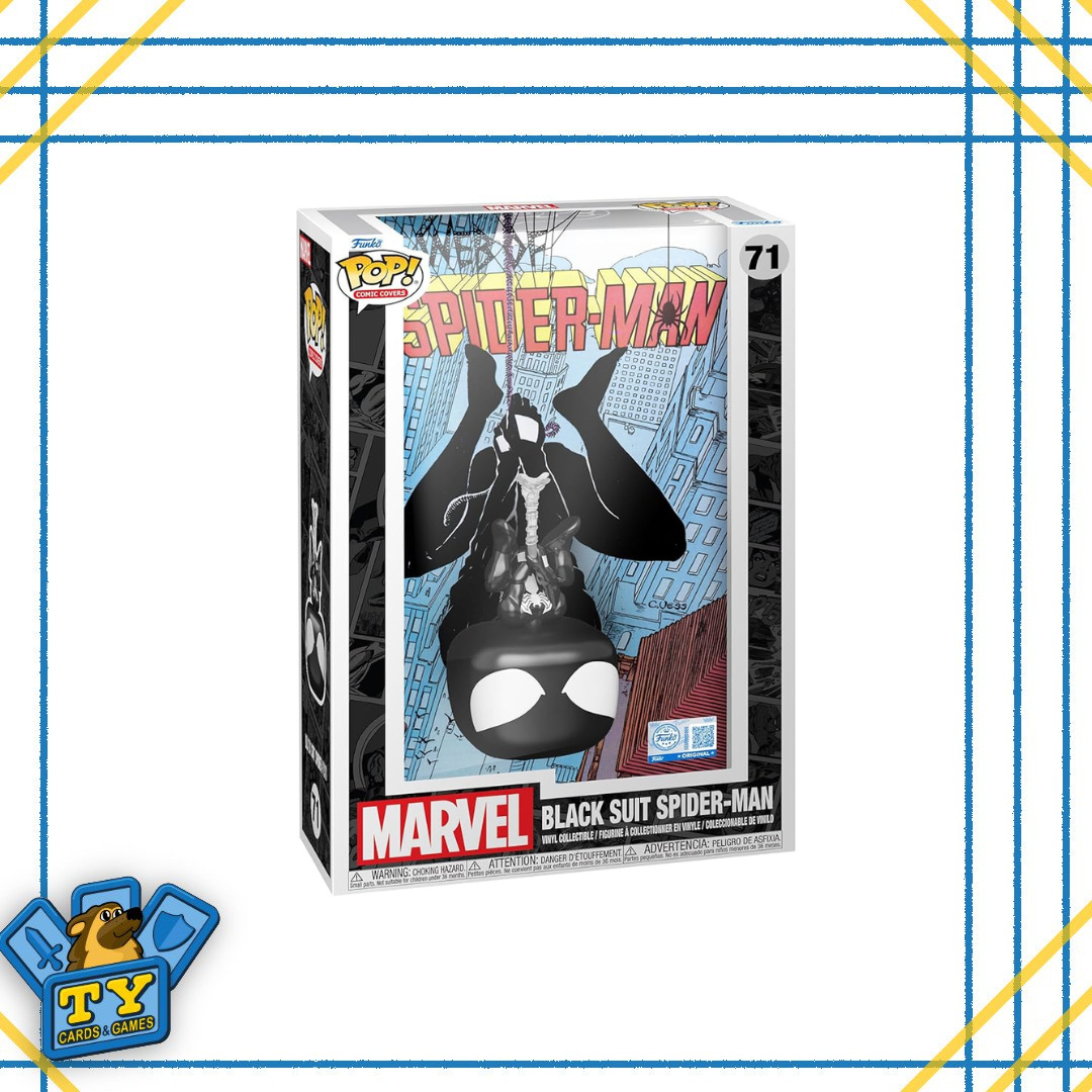 Funko Pop! Comic Cover: Black Suit Spiderman 71