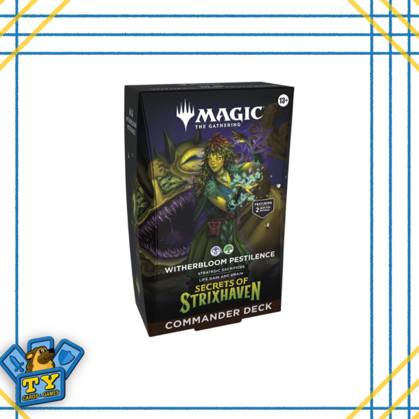 Magic Secrets of Strixhaven Commander Deck Witherbloom Pestilence